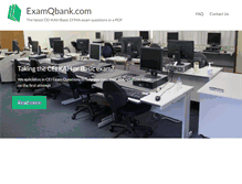 Tablet Screenshot of examqbank.com